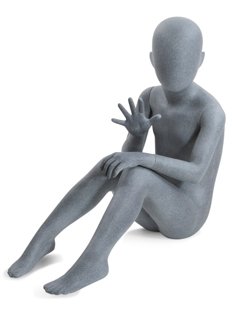 slate grey mannequins